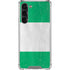 Nigeria Flag Distressed Galaxy S23 Plus Clear Case